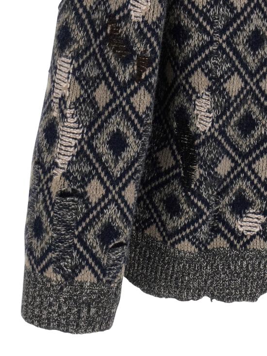  웨일즈보너 가디건 LDUA25KN45WO12951 NAVY - WALES BONNER