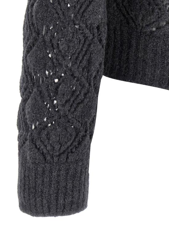  질샌더 가디건 LDJ22DL0331J14780032 CHARCOAL - JIL SANDER