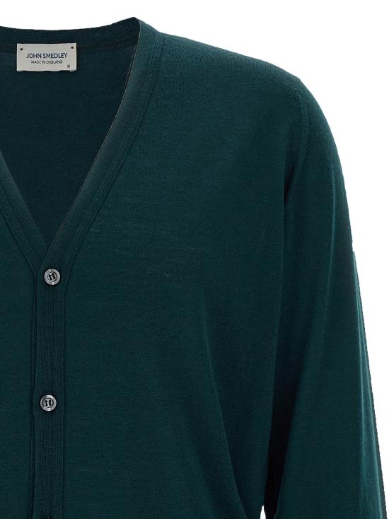  존스메들리 가디건 LDPETWORTHRICHARDSONGREEN TEAL - JOHN SMEDLEY