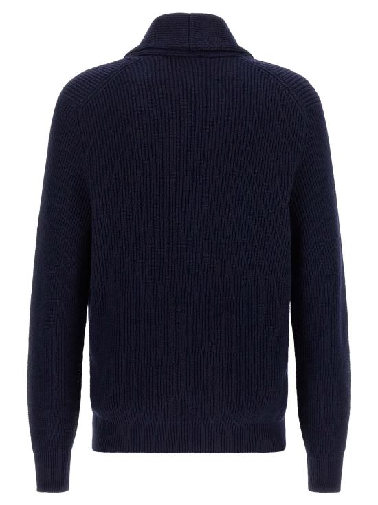 브루넬로 쿠치넬리 가디건 LDMNI709706C2425 NAVY - BRUNELLO CUCINELLI