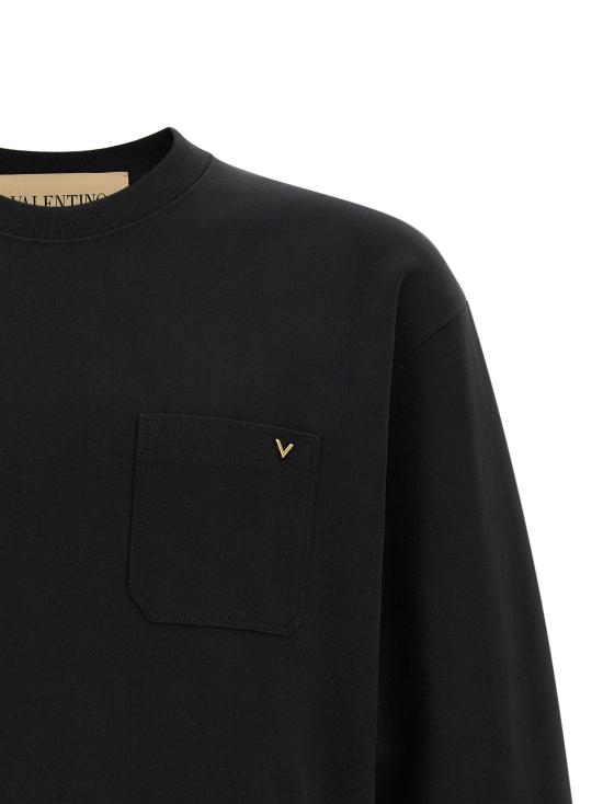  발렌티노 가라바니 탑 LDV3MF28RBHH0NO BLACK - VALENTINO GARAVANI