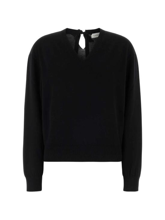26FW 랑방 스웨터 RW PO0027 K101 A26 10 NERO