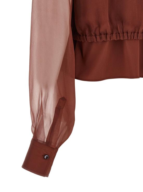  브루넬로 쿠치넬리 셔츠 LDM0091NC416C9093 BROWN - BRUNELLO CUCINELLI