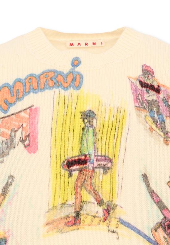 26FW [키즈] 마르니 니트/스웻셔츠 M01872 M00XR 0M116 MULTICOLOR - MARNI