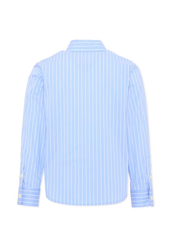 26FW [키즈] 로베르토 카발리 탑 CBA26017CA WHITE SK B LIGHT BLUE - ROBERTO CAVALLI