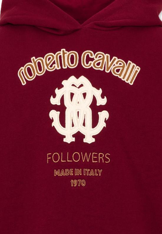 26FW [키즈] 로베르토 카발리 니트/스웻셔츠 CBA26067FE RED PORT - ROBERTO CAVALLI