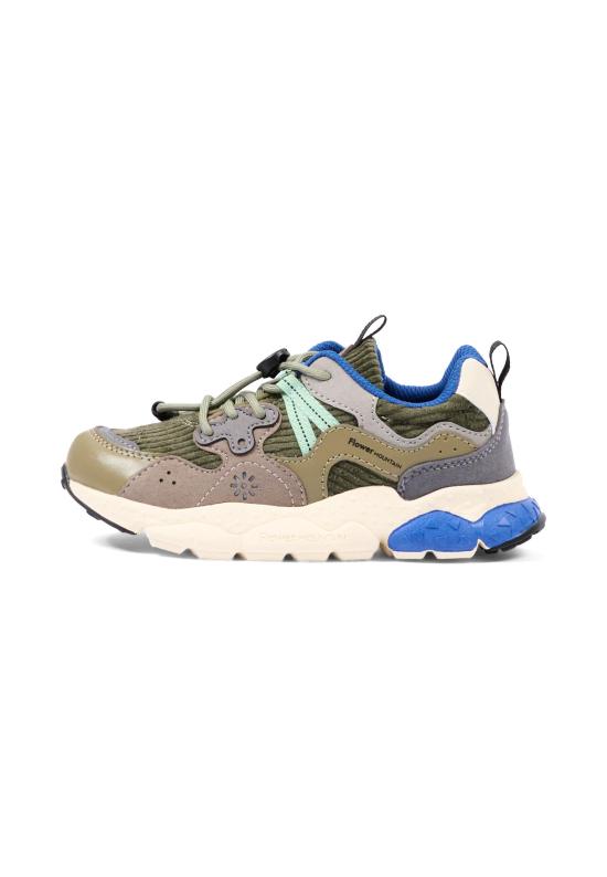 26FW [키즈] 플라워 마운틴 스니커즈 001 2015497 51 3F49 GREEN - FLOWER MOUNTAIN
