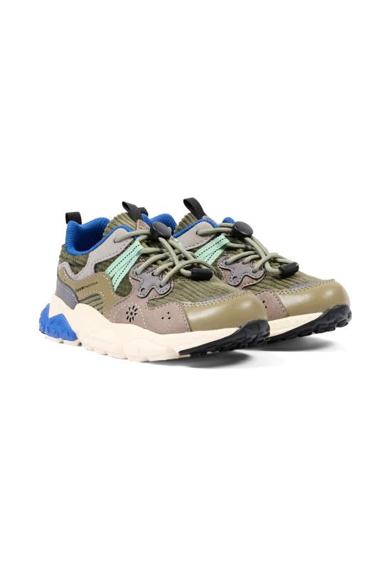26FW [키즈] 플라워 마운틴 스니커즈 001 2015497 51 3F49 GREEN - FLOWER MOUNTAIN