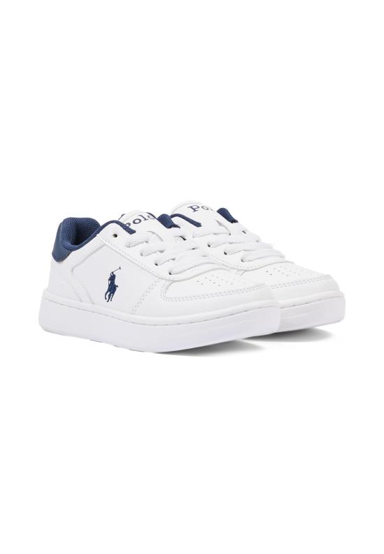 26FW [키즈] 랄프 로렌 스니커즈 RF103793 WHITE - RALPH LAUREN