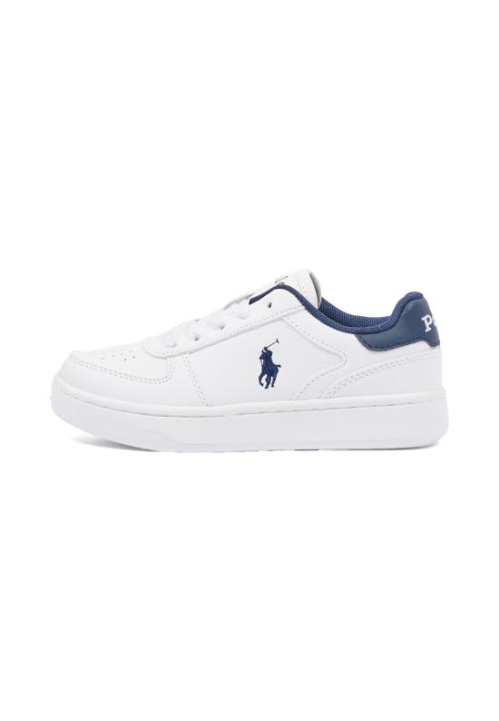 26FW [키즈] 랄프 로렌 스니커즈 RF103793 WHITE - RALPH LAUREN