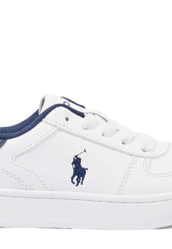 26FW [키즈] 랄프 로렌 스니커즈 RF103793 WHITE - RALPH LAUREN