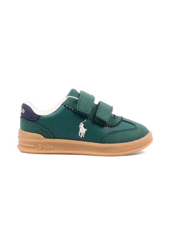 26FW [키즈] 랄프 로렌 스니커즈 RL05865301 GREEN