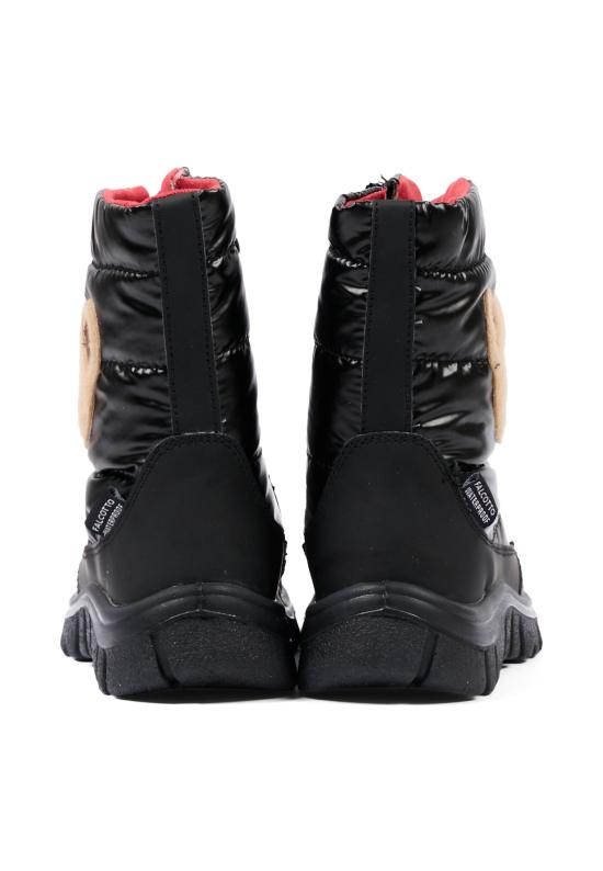 26FW [키즈] 팔코토 미들 부츠 001 3001596 04 0A01 BLACK - FALCOTTO