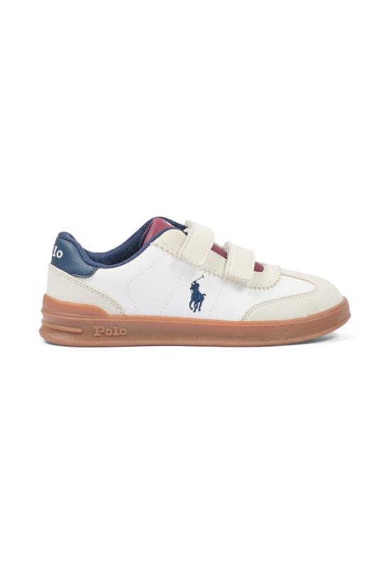 26FW [키즈] 랄프 로렌 스니커즈 RL04997104 WHITE