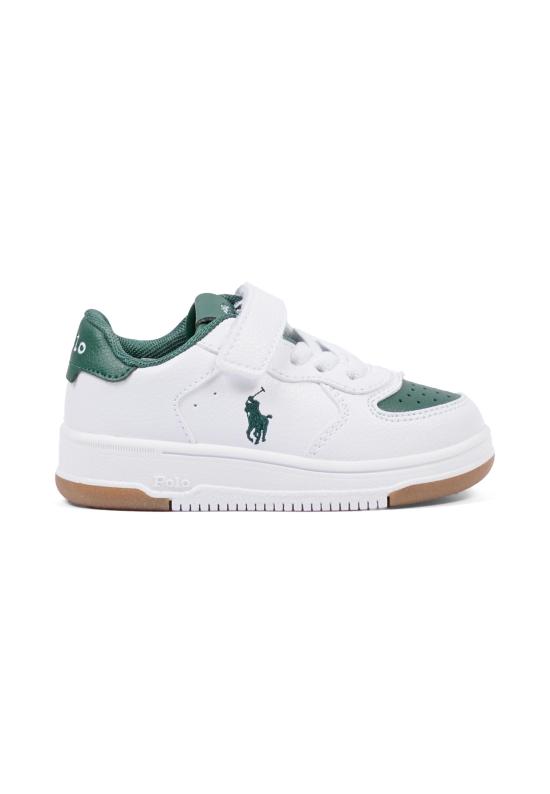 26FW [키즈] 랄프 로렌 스니커즈 RL05549101 WHITE