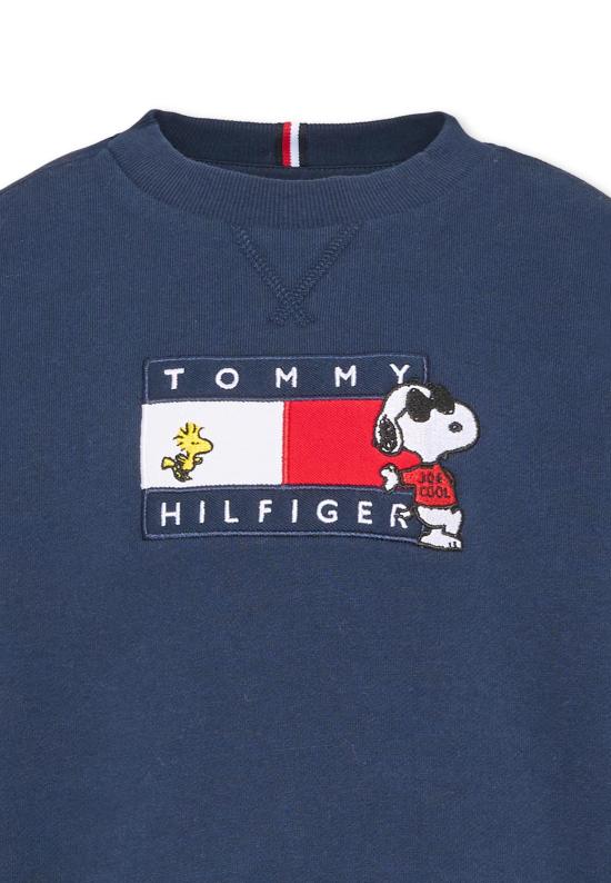 26FW [키즈] 타미힐피거 니트/스웻셔츠 KS0KS00764 C1G BLUE - TOMMY HILFIGER