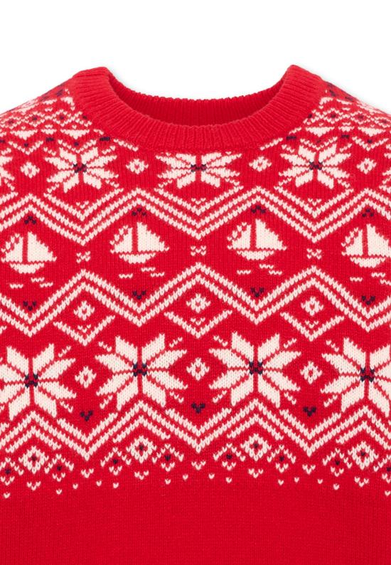 26FW [키즈] 쁘띠바또 니트/스웻셔츠 A0GB1 04 RED - PETIT BATEAU