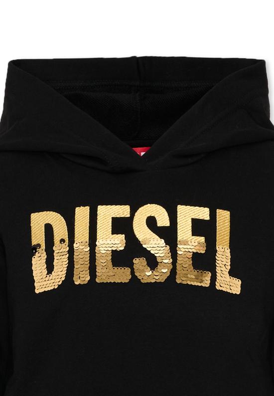 26FW [주니어] 디젤 풀오버 J03021 KYA2L K900 BLACK - DIESEL