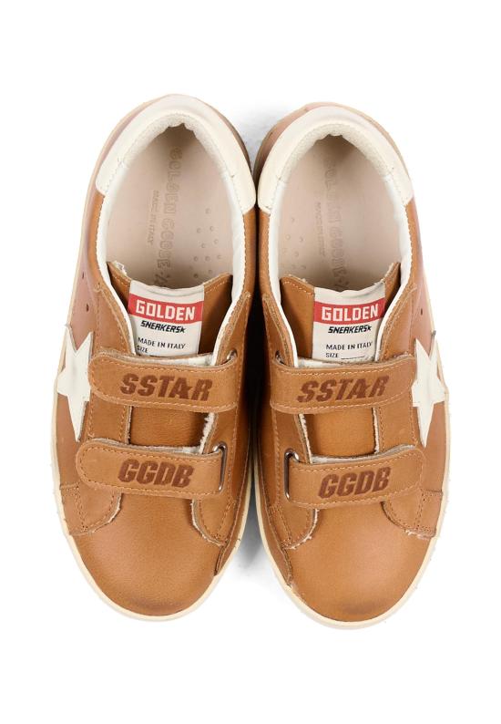 26FW [키즈] 골든구스 스니커즈 GJF00111 F008644 55799 BROWN - GOLDEN GOOSE