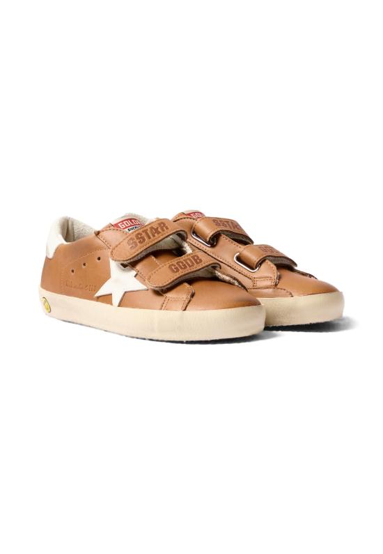 26FW [키즈] 골든구스 스니커즈 GJF00111 F008644 55799 BROWN - GOLDEN GOOSE