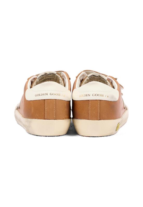 26FW [키즈] 골든구스 스니커즈 GJF00111 F008644 55799 BROWN - GOLDEN GOOSE
