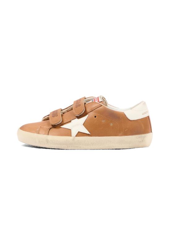 26FW [키즈] 골든구스 스니커즈 GJF00111 F008644 55799 BROWN - GOLDEN GOOSE