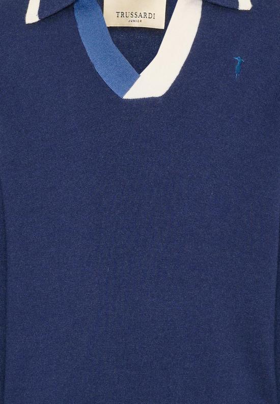 26FW [키즈] 트루사르디 니트/스웻셔츠 TBA26033PO BLUE N A O BLUE NAVAL - TRUSSARDI