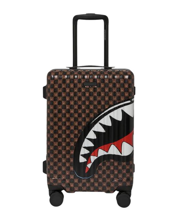 26FW 스프레이그라운드 더플백 CL327 SHARKS IN PARIS WTF BUBBLE BROWN