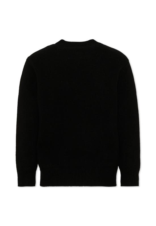 26FW [키즈] 디젤 니트/스웻셔츠 J02981 KYAYX K900 BLACK - DIESEL
