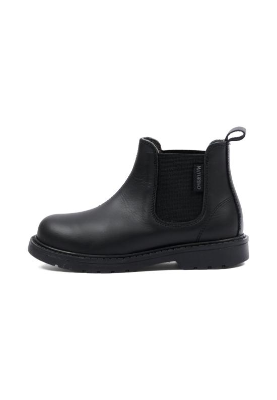 26FW [키즈] 나뚜리노 미들 부츠 001 2501566 01 0A01 BLACK - NATURINO