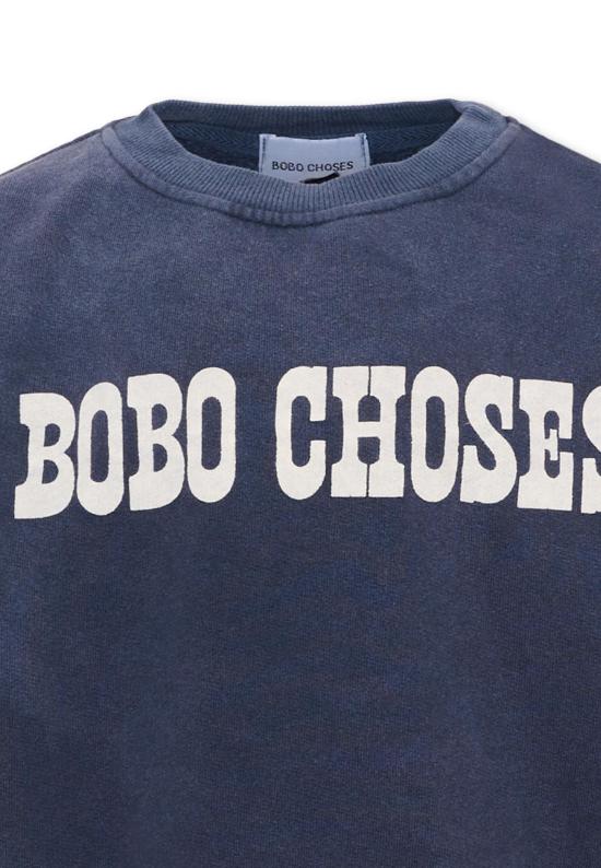 26FW [키즈] 보보쇼즈 니트/스웻셔츠 B226AC033 BLUE - BOBO CHOSES