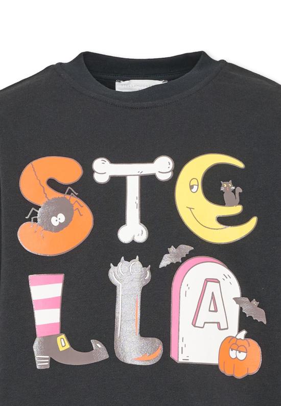 26FW [키즈] 스텔라 맥카트니 니트/스웻셔츠 TZ4C70 Z3059 930 BLACK - STELLA MCCARTNEY