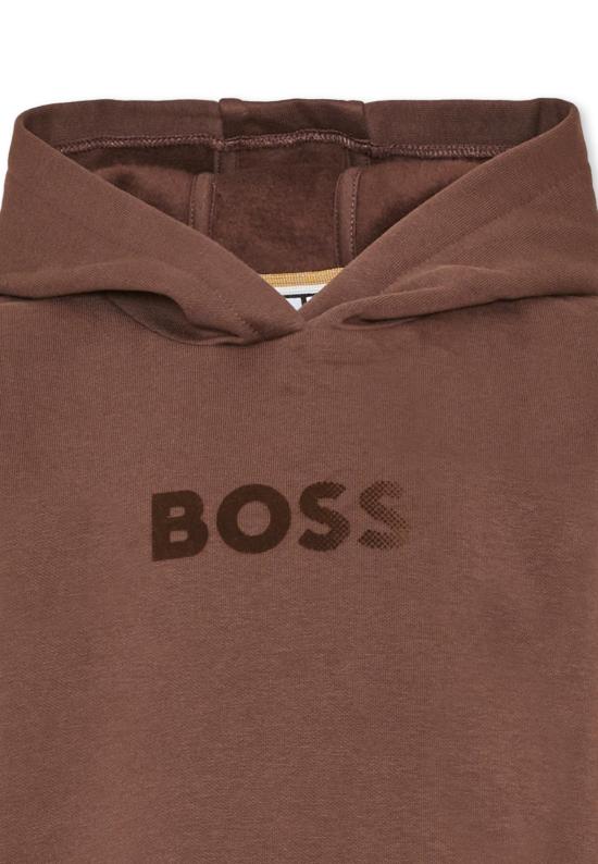 26FW [키즈] 보스 니트/스웻셔츠 J53400 343 BROWN - BOSS