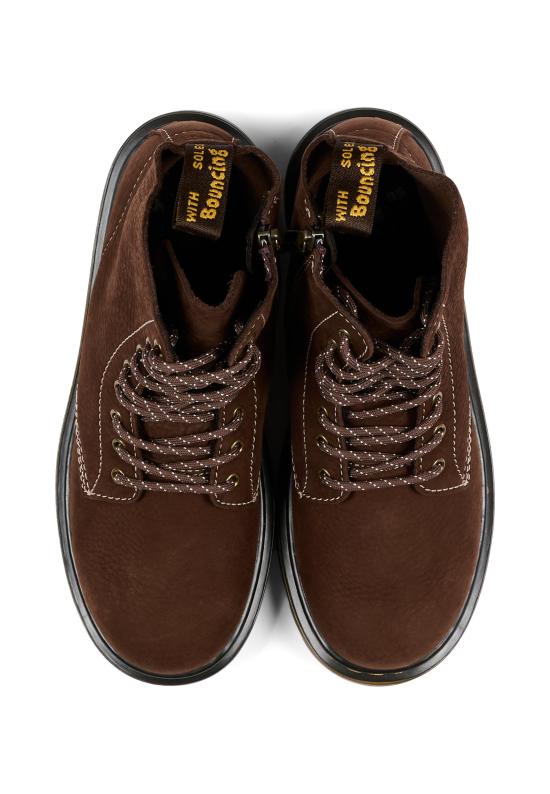26FW [키즈] 닥터마틴 미들 부츠 1460 PASCAL Y 42169200 DARK BROWN TUMBLED NUBUCK - DR.MARTENS
