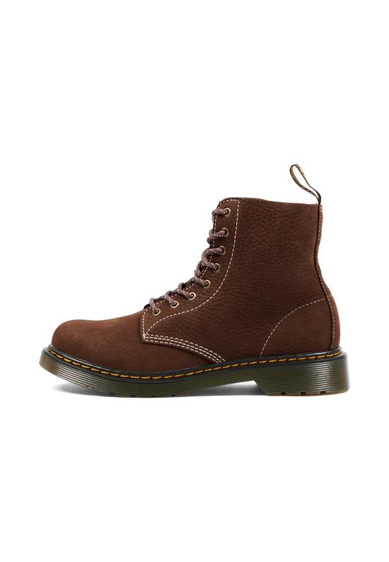 26FW [키즈] 닥터마틴 미들 부츠 1460 PASCAL Y 42169200 DARK BROWN TUMBLED NUBUCK - DR.MARTENS