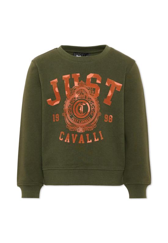 26FW [키즈] 저스트까발리 니트/스웻셔츠 JBA26031FE GREEN DARK GREEN DARK