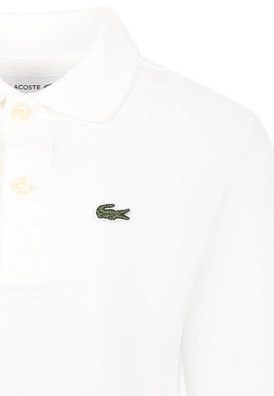 26FW [키즈] 라코스테 폴로 셔츠 PJ8915 001 WHITE - LACOSTE