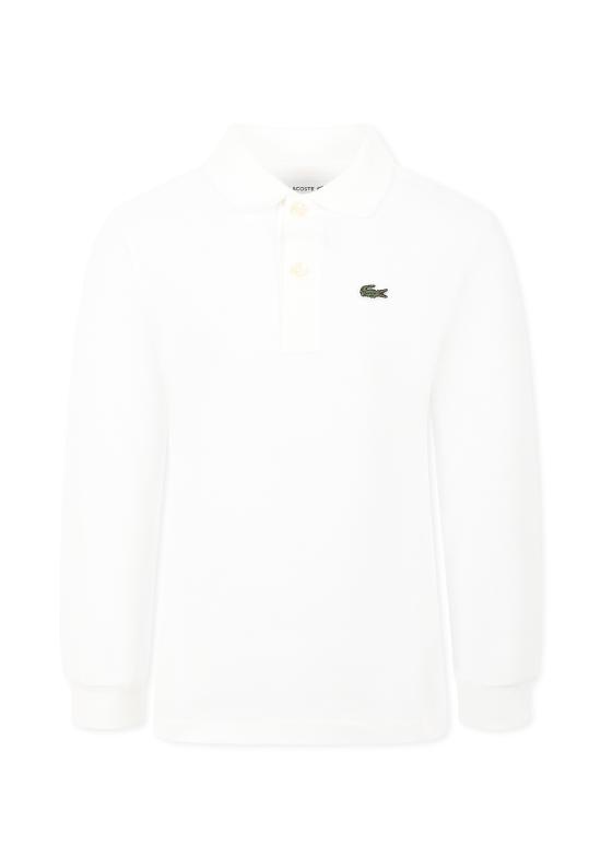 26FW [키즈] 라코스테 폴로 셔츠 PJ8915 001 WHITE