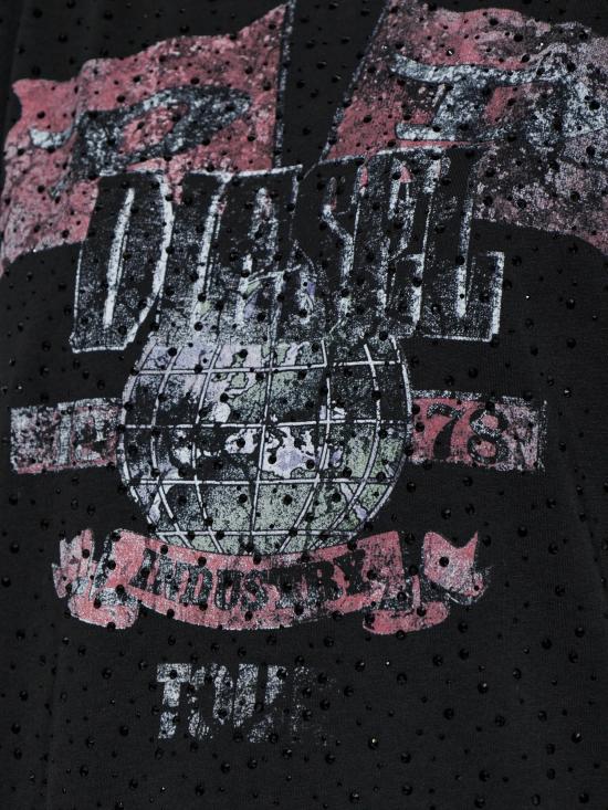 26FW 디젤 반팔 티셔츠 A25932 0NIBL 9XX - DIESEL