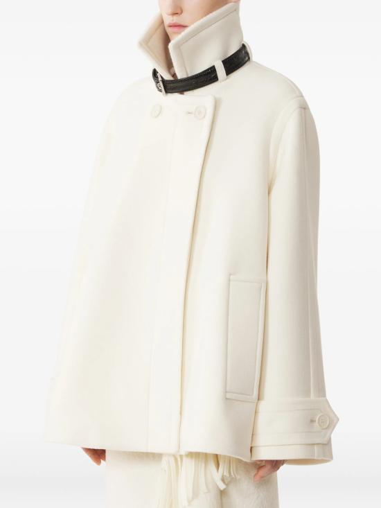 26FW 랑방 코트 RW CO0022 4724 A26 001 OFF WHITE - LANVIN