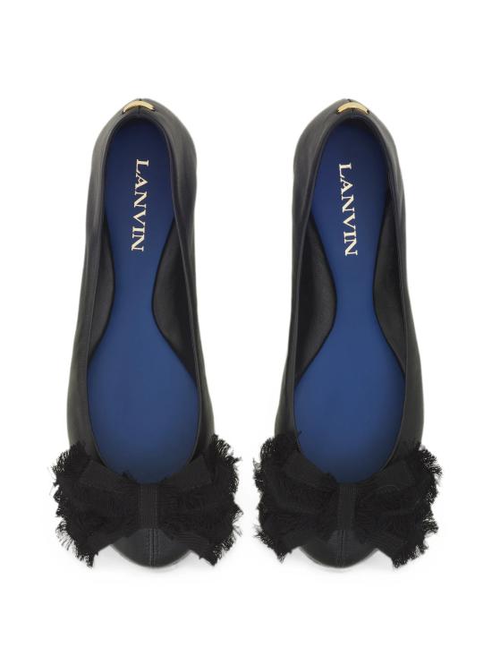26FW 랑방 플랫 슈즈 FW BAMB0G NAPP A26 10 NERO - LANVIN