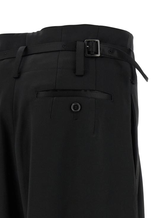 와타나베 준야 팬츠 LDJQP0231 BLACK - JUNYA WATANABE