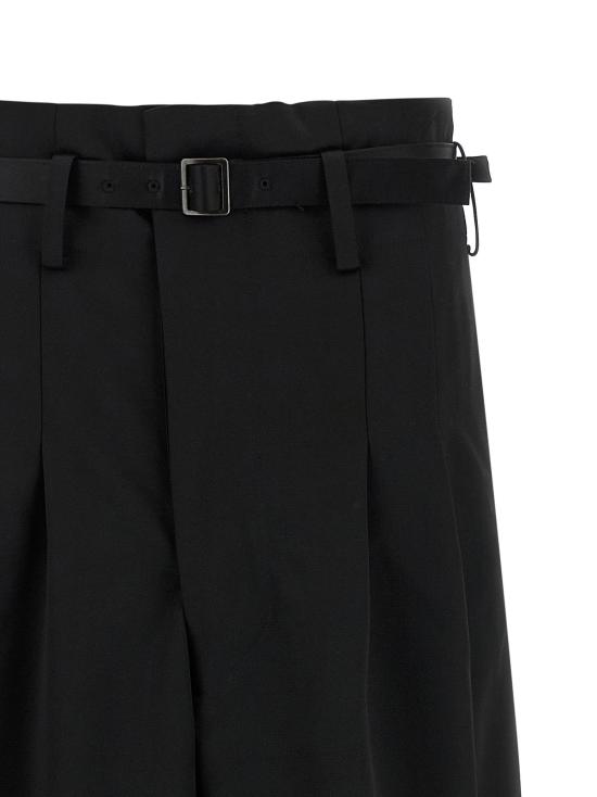  와타나베 준야 팬츠 LDJQP0231 BLACK - JUNYA WATANABE