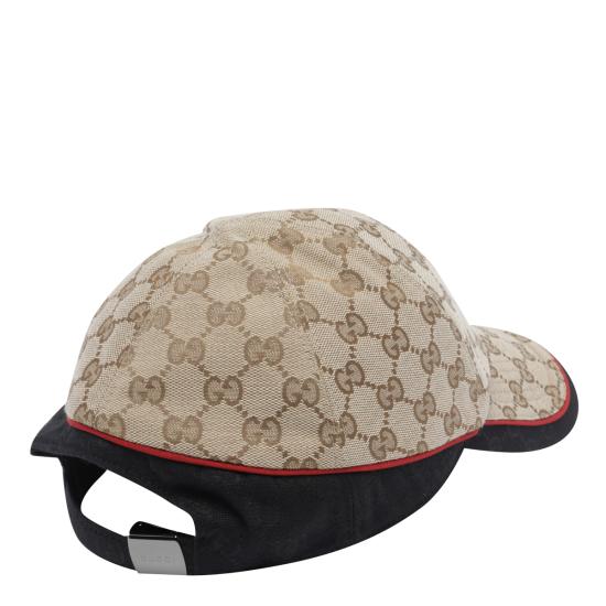26FW 구찌 GG 코튼 캔버스 베이스볼 캡 A001I2 4HBLB9660 Beige - GUCCI