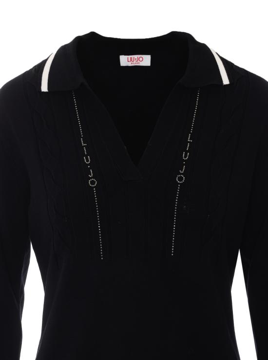 26FW 리우조 미디 원피스 TF6271MS63L A3521 BLACK - LIU JO