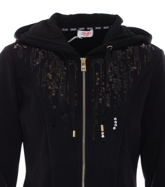 26FW 리우조 스웨터 TF6134FS576 22222 BLACK - LIU JO