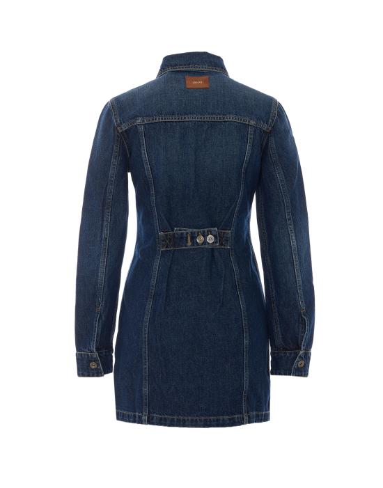 26FW 리우조 미디 원피스 UF6504D0398 79158 BLUE - LIU JO