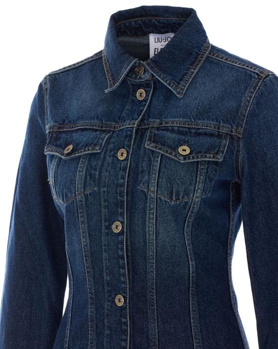 26FW 리우조 미디 원피스 UF6504D0398 79158 BLUE - LIU JO