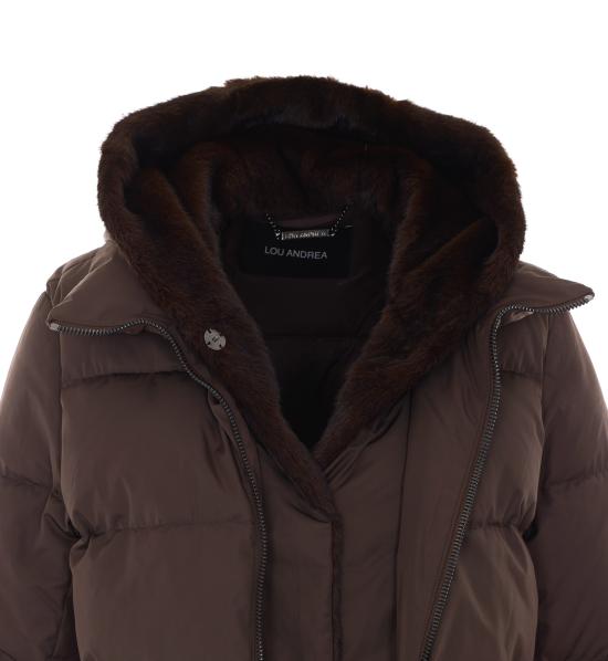 26FW 루 안드레아 패딩 YV26759DBR MORO BROWN - LOU ANDREA