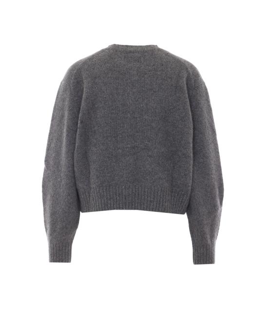 26FW 루루 드 세종 가디건 REMUS ANTHRACITE MELANGE GREY - LOULOU DE SAISON